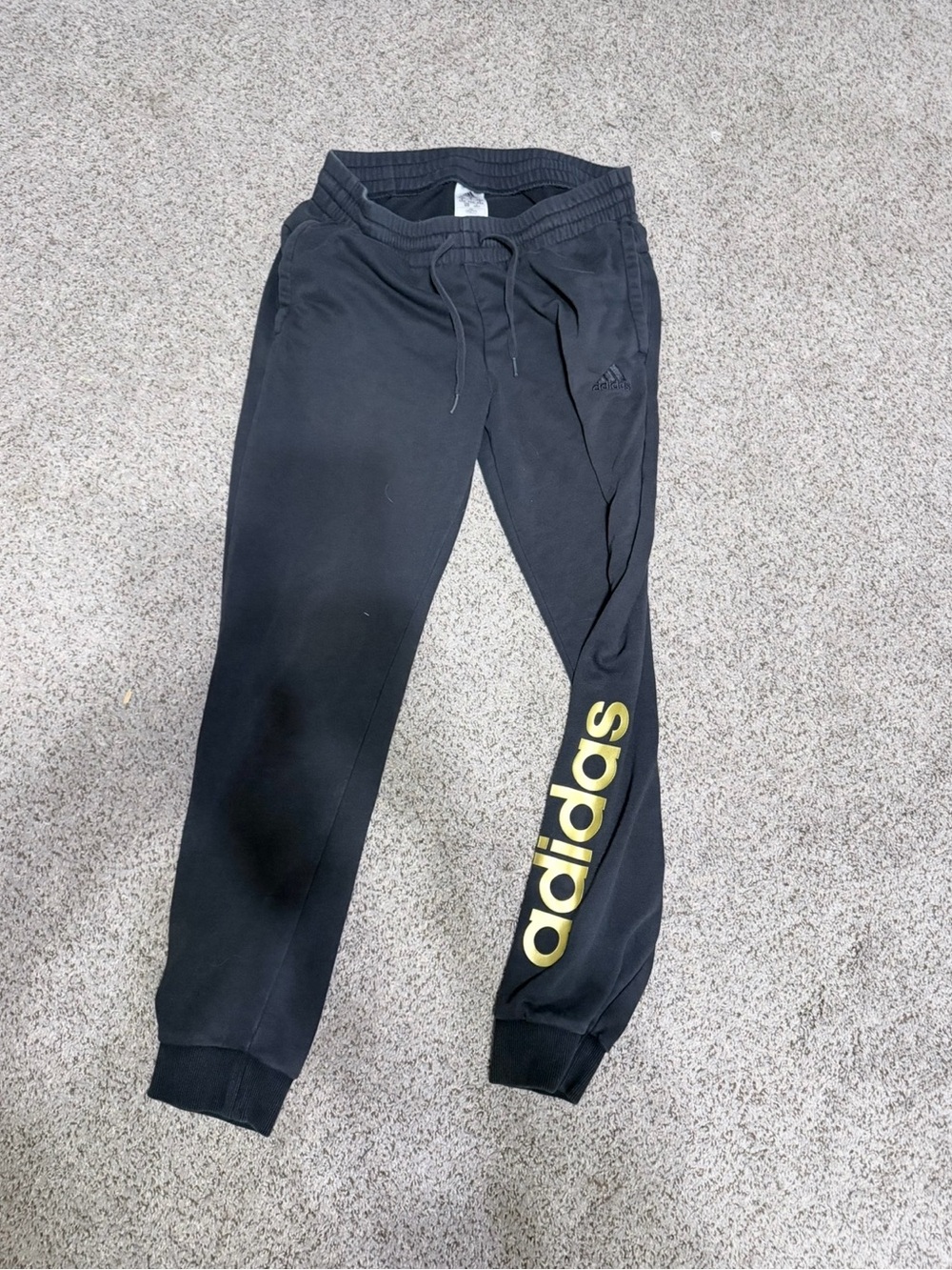Adidas Kids Black pants size medium